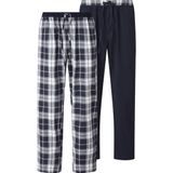 Jan Vanderstorm - RAWALD - Pyjamabroeken - Donkerblauw - Set van 2