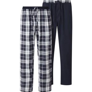 Jan Vanderstorm - RAWALD - Pyjamabroeken - Donkerblauw - Set van 2