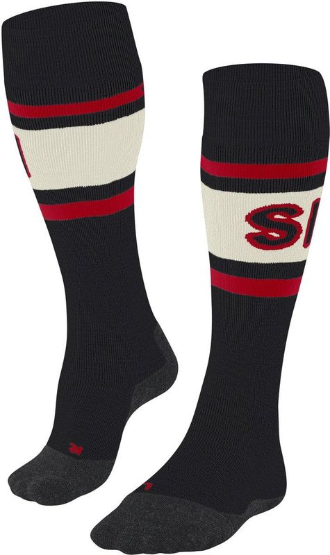 FALKE - SK2 - Functionele Skisokken - Zwart - Wol - Maat 46-48