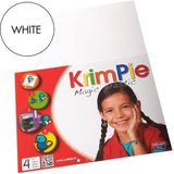 Krimpie - Magic Plastic - Wit - Maak je eigen Sieraden