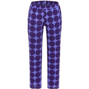 Blauwe stippen pyjamabroek Ringella - Blauw - Maat - 36