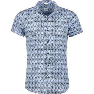 Dstrezzed Overhemd - Slim Fit - Blauw - S