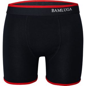 Bamboo Boxershort Slim fit Marineblauw BAMLUGA S