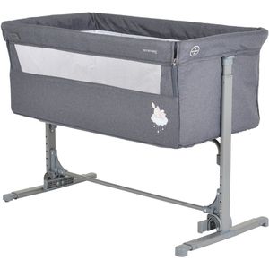 Moni Mystery Grey Wieg aan Bed 111851