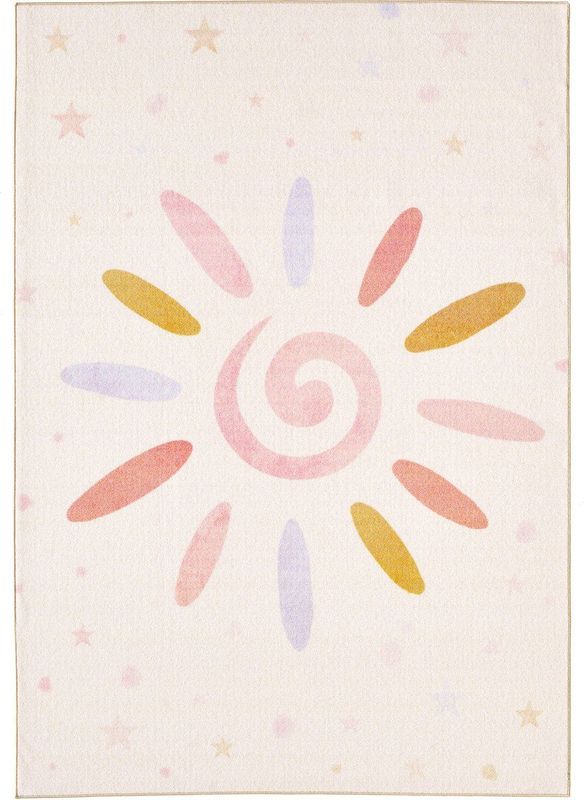 Vloerkleed - Multicolor - Wollen - Handgeweven