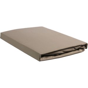 Beddinghouse Percale katoen - Topper Hoeslaken - 140x210/220 - Taupe