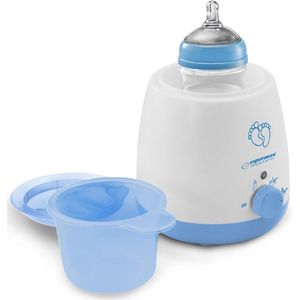 Esperanza EKB002 Flessenwarmer - Voor Iedere Babyfles - Wit/Blauw