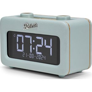 Roberts Revival Rest - Licht Blauw - DAB+/FM/BT Wekkerradio - 2 Alarmen