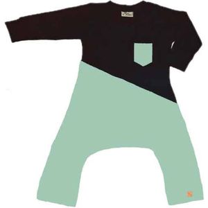 Onesie geschikt voor Pavlik, gipsbroek en Broek geschikt voor Pavlik, gipsbroek en spreidbroek Mint groen