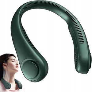 Draagbare Nek Ventilator Oplaadbaar - Bladloos - USB - Hoofd/Gezichtsventilator