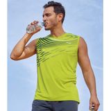 ATLAS FOR MEN - Set van 3 tanktops voor heren - Mouwloos - Sort Line Model - Grote maten van M tot 5XL - 4XL