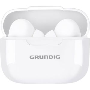Grundig Draadloze Oordopjes - Bluetooth In Ear Oordopjes 230mAh - Oortjes Draadloos met 4 Uur Afspeeltijd - Earbuds voor Hands Free Bellen - Incl. Oplaadcase USB-C Oplaadkabel