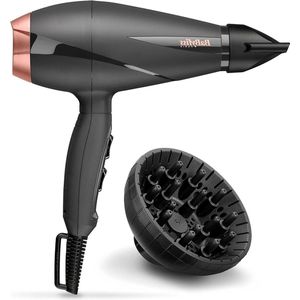 Smooth Pro 2100W Föhn Haardroger met Diffuser - Krachtige AC-Motor - Glad Glanzend Haar - Anti-Pluis Functie - Coolshot