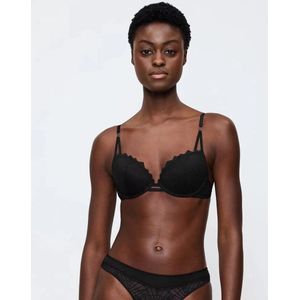 Triumph - That Night In Vegas - Kanten Push Up BH - Zwart