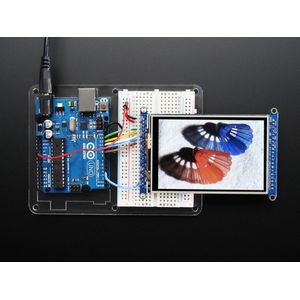 Display Touchscreen 3.5inch TFT 320x480 m. SD-cardreader van Adafruit 2050