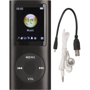 Draagbare MP3-speler met 1,8-inch LCD-scherm - Ondersteunt Tot 64G Geheugen voor Sport en Ontspanning