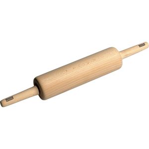 Deegroller van beukenhout met stalen as - 25cm