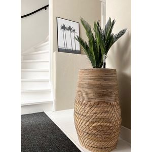 Bamboe Plantenmand - Ø40xH70 cm - Bloempot