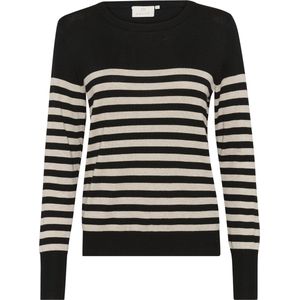 Kaffe KAlizza Striped Knit Pullover Dames Trui - Maat S