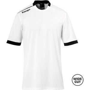 Kempa Kinder Sportshirt Player Shooting Shirt 2003644 Weiß/Schwarz-128