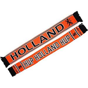 sjaal Hup Holland Hup 17 x 135 cm dubbelzijdig bedrukt