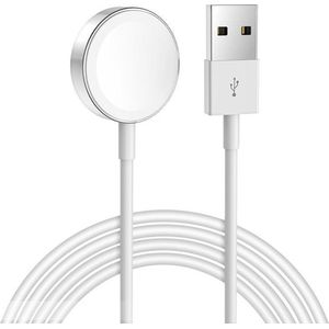 Oplader Geschikt voor Apple Watch – Oplaadkabel - Charger - Magnetische Oplaadkabel / Snoer (1m)