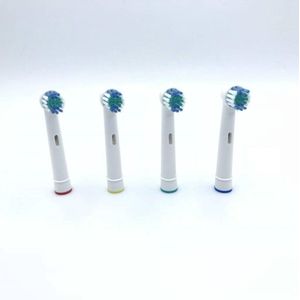 4-pack opzetborstels voor Oral-B / Braun - Precision Clean