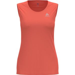 Odlo Cardada Mouwloos T-shirt Oranje L Vrouw