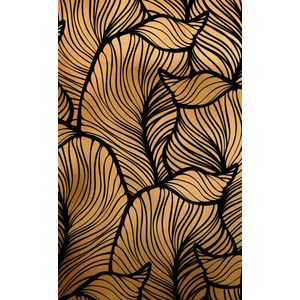 Decoratie Plakfolie - Balea - Goud - 45 cm x 1,5 m - Zelfklevend - Raamfolie