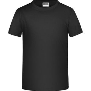 James And Nicholson Childrens Boys Basic T-Shirt (Zwart)