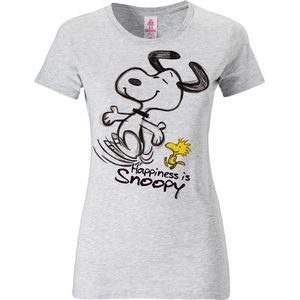 Logoshirt T-Shirt Snoopy Woodstock Happiness