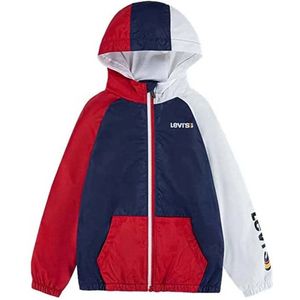 JONGENS - Jack - Dress Blues - Met Capuchon - Kangoeroezak - Ritssluiting