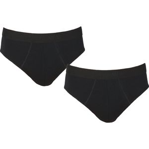 2-pack Heren katoenen slip Entex Zwart - maat XL