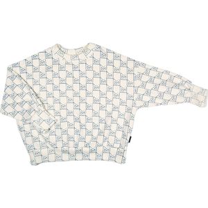 Minikidz Sweater Monogram unisex cream | Minikid 86-92