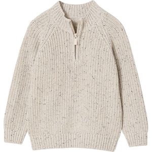 Vertbaudet - Sweater - Jongens - Trucker-kraag - Zacht en Comfortabel