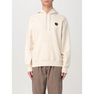Chase Hoodie Heart Patch - White Sweaters
