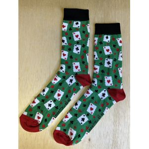 SOKn. Trendy sokken *KAARTEN* maat 40-46 (ook leuk om kado te geven !)