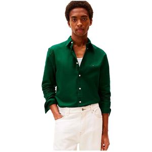TOMMY HILFIGER - HERITAGE - Overhemd - Groen - Lange Mouw