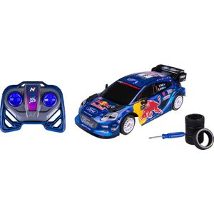 Nikko RC Rally 1:16 - Extra banden - Puma#8 - Tanak - Red Bull M-Sport - 28 cm - Redbull - Blauw/Paars