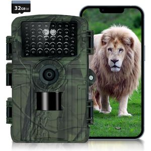 Wildcamera - Wildcamera Met Nachtzicht - Wildcamera Voor Buiten - Wild Camera - Nachtcamera - Nachtcamera Wild Camera