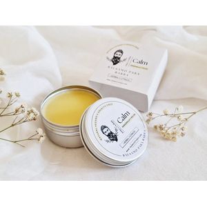 Biologische veganistische Baard balsem - CALM - kamille - huid - baard - haar - melisse - citrus 50ml