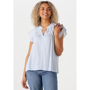 INWEAR Cidenzaiw Top Tops & T-shirts Dames - Shirt - Lichtblauw - Maat 36