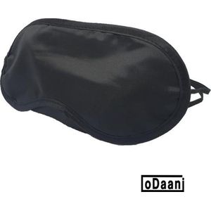 Slaapmasker zwart 2 stuks - oDaani