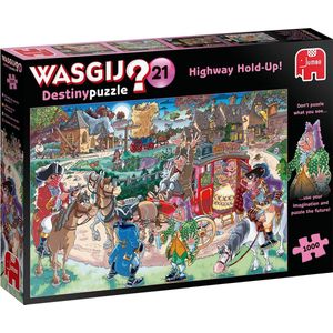 Wasgij Destiny 21 - Je Geld of je Rijbewijs! (1000 stukjes, toekomstthema)