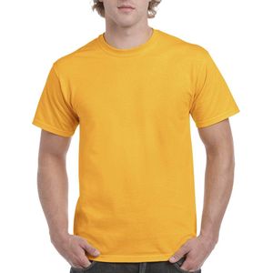 T-shirt met ronde hals 'Ultra Cotton' Gildan Gold - M