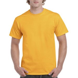 T-shirt met ronde hals 'Ultra Cotton' Gildan Gold - S