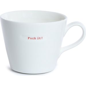 Keith Brymer Jones Bucket mug - Beker - 350ml - Fuck it! -