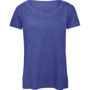 B&C TriBlend T-shirt / Woman CGTW056 - Heather Royal Blue - S