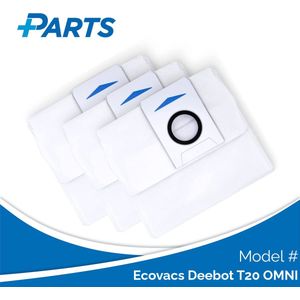 Ecovacs Deebot T20 OMNI Stofzakken van Plus.Parts® geschikt voor Ecovacs - 3 stuks