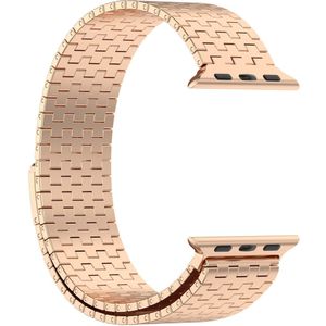 Stalen horlogeband Iwatch - Rose - Magneetsluiting - 38/40/41 mm